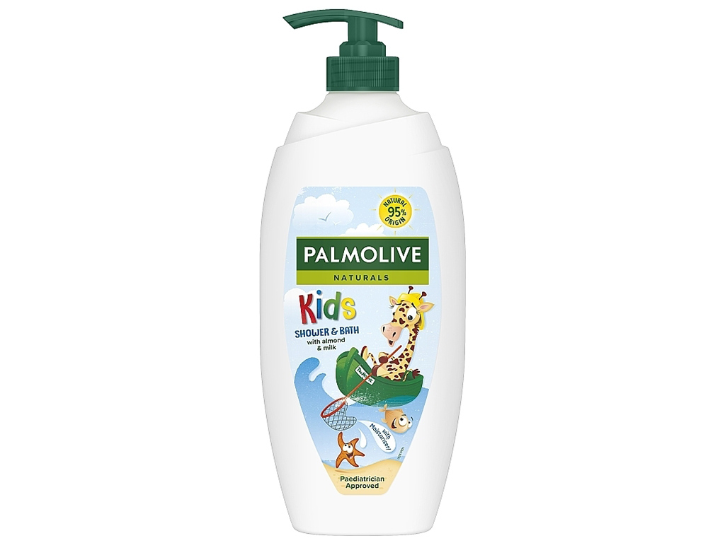 Гель для душа детский Palmolive Naturals Миндальное молочко, 750мл
