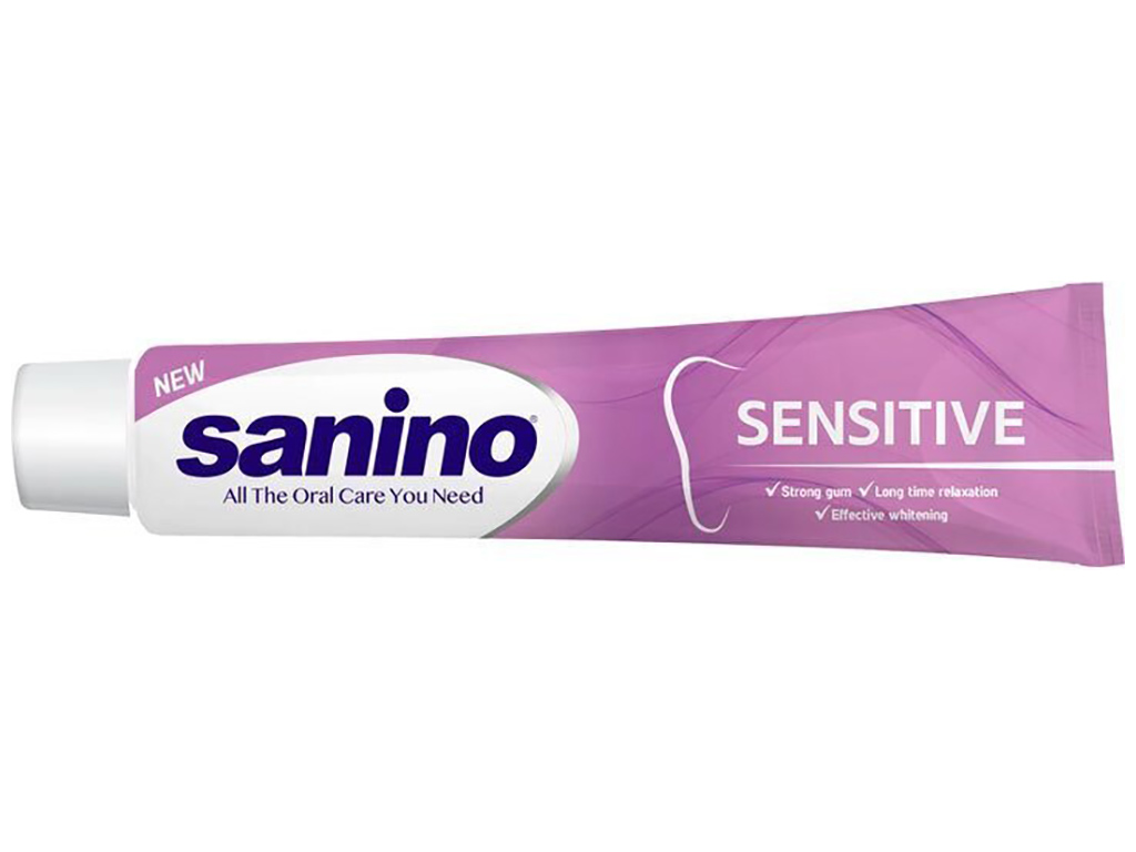 Зубная паста Sanino Sensitive Защита для чувствительных зубов, 90мл