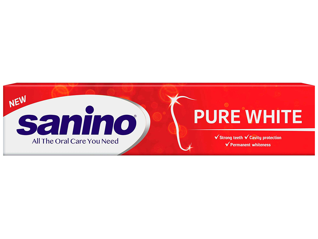 Зубная паста Sanino Pure White, 90мл