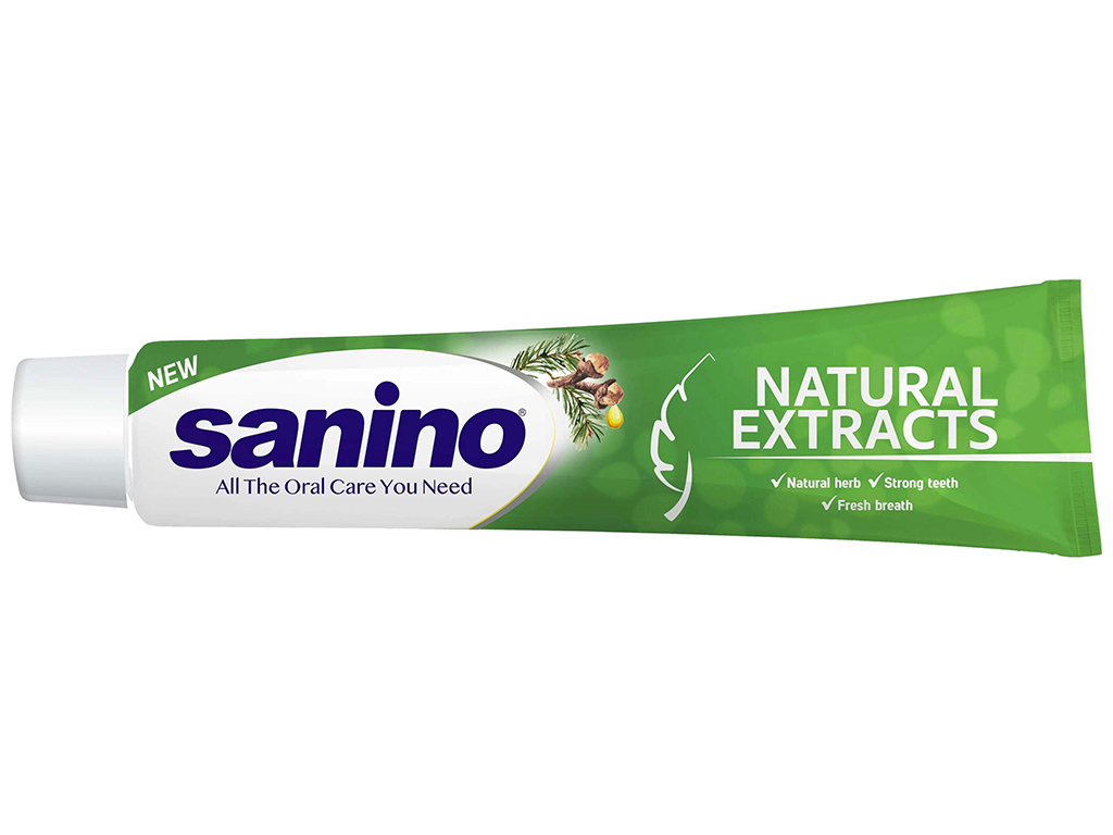 Зубна паста Sanino Natural Extracts, 90мл