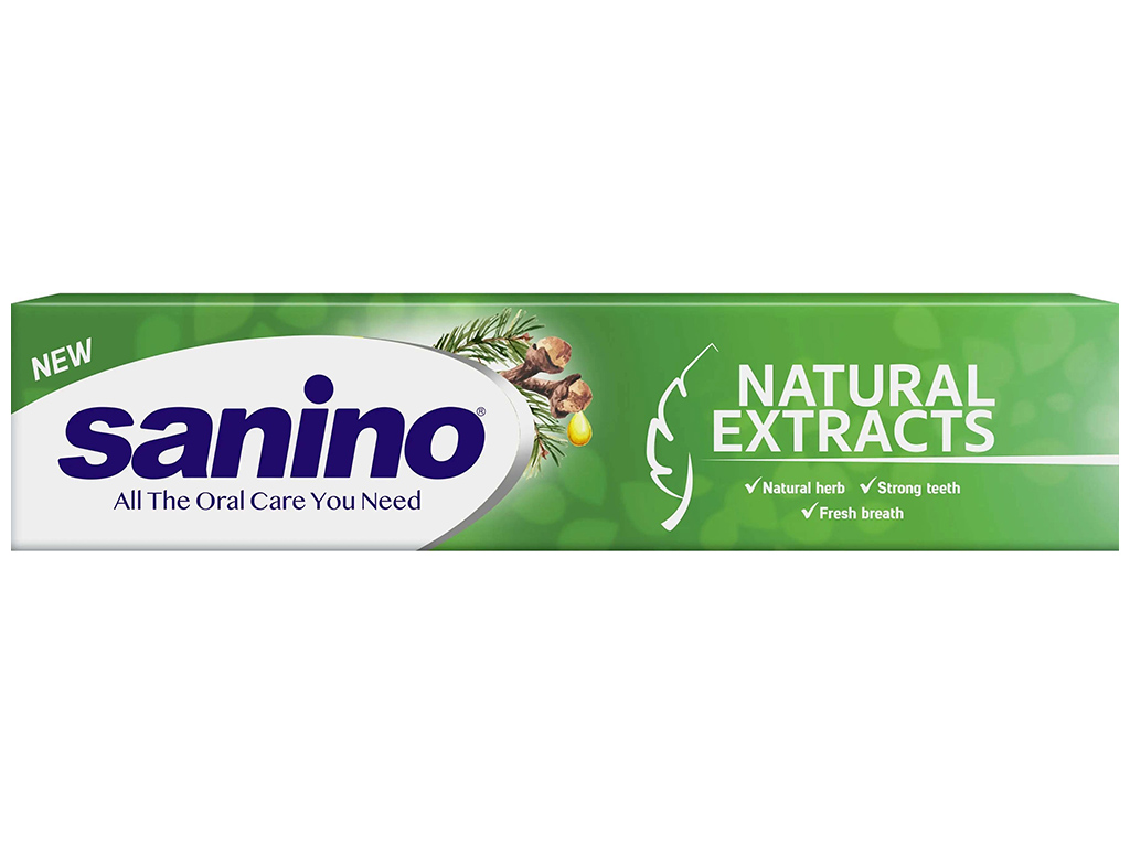 Зубна паста Sanino Natural Extracts, 90мл
