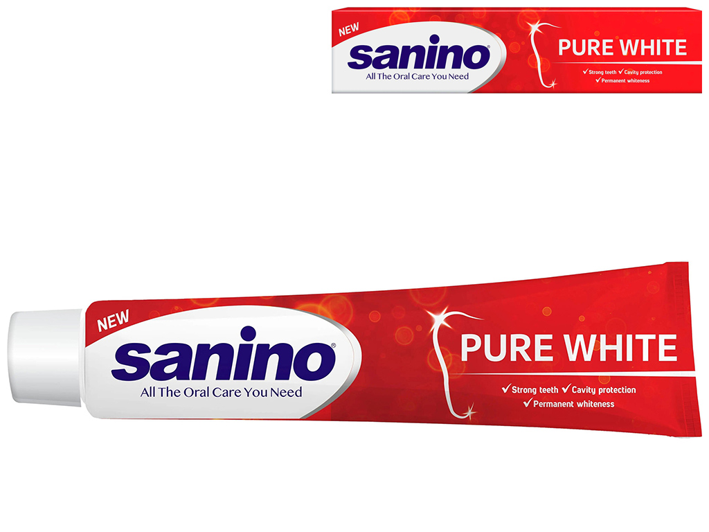 Зубная паста Sanino Pure White, 50мл