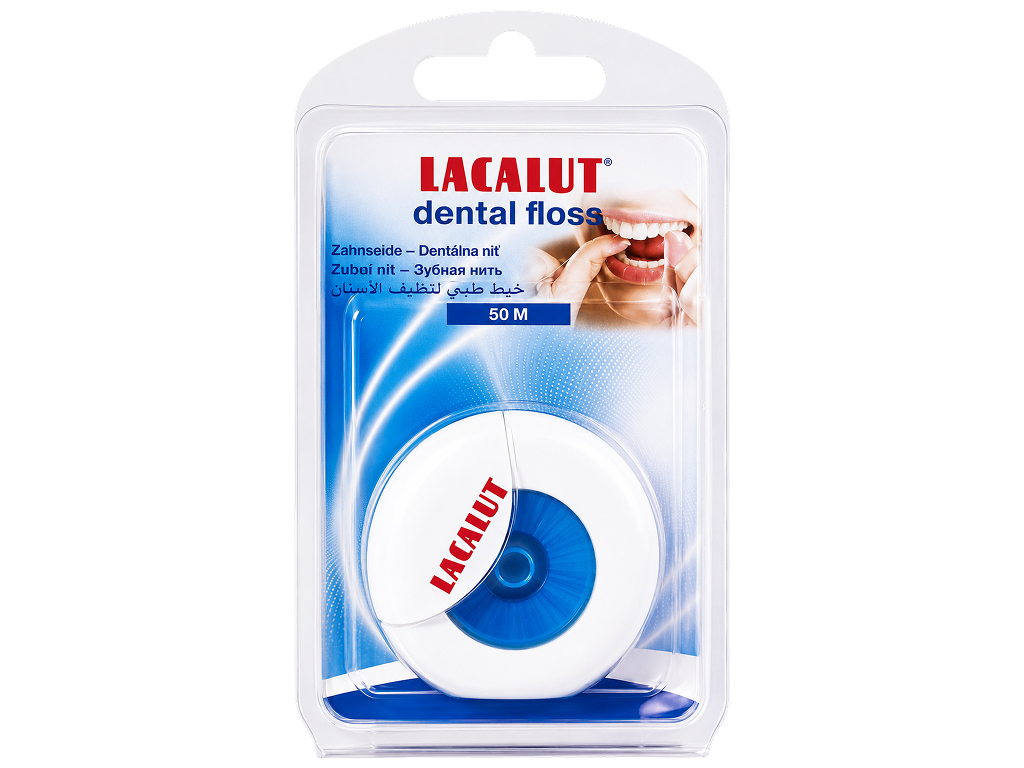 Зубна нитка Lacalut, для дорослих, 50 м