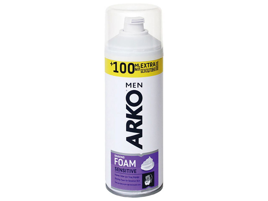 Пена для бритья Arko Men Sensitive, 300мл