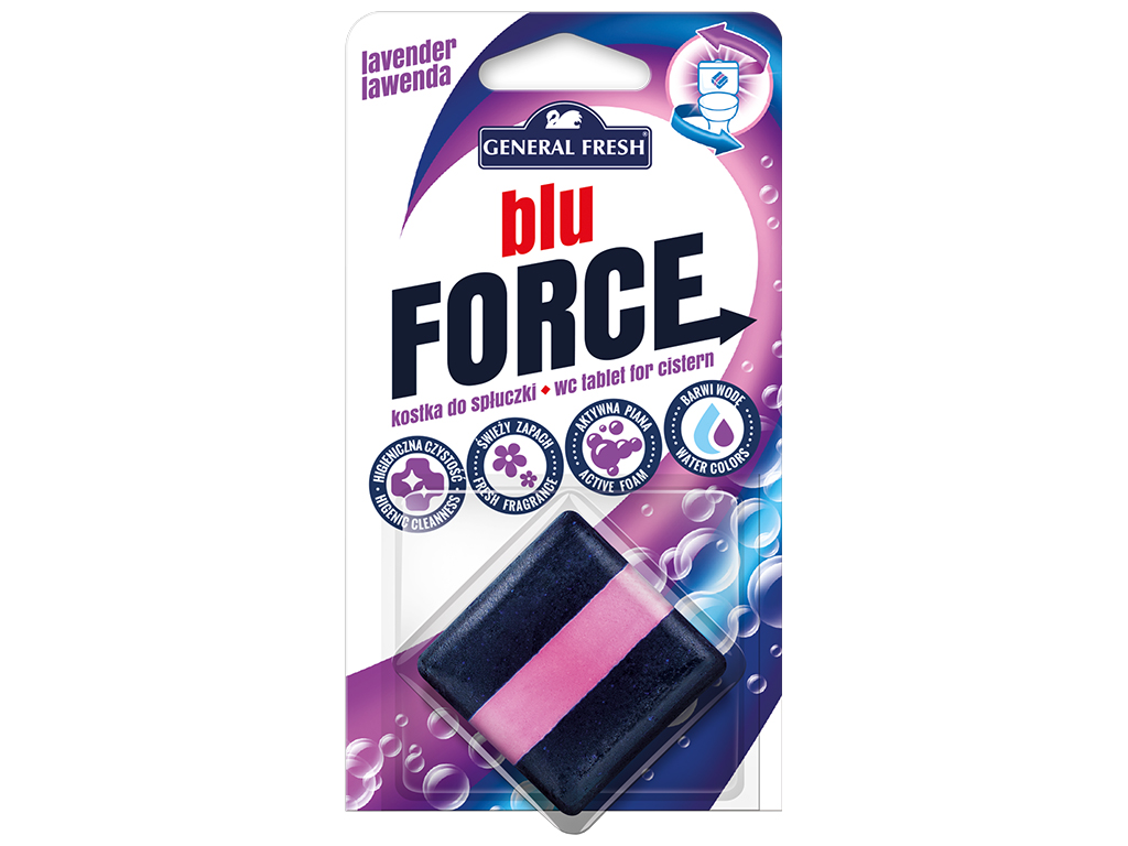 Кубик для сливного бачка General Fresh BLU "Лаванда" 50г
