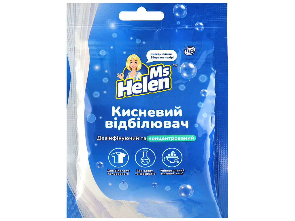 Отбеливатель кислородный Ms Helen, универсальный, 70г