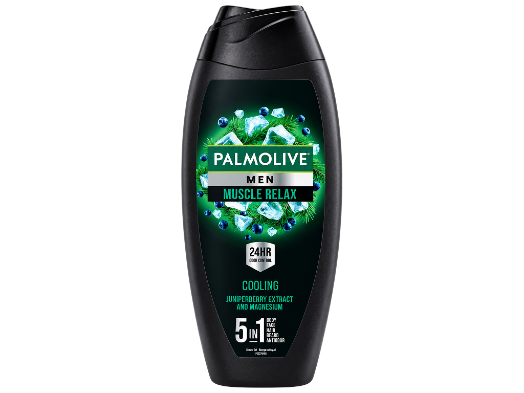 Гель для душу Palmolive Men Muscle Relax 5 в 1, охолодний, 500мл Гель для душу Palmolive Men Muscle Relax 5 в 1, охолодний, 500мл