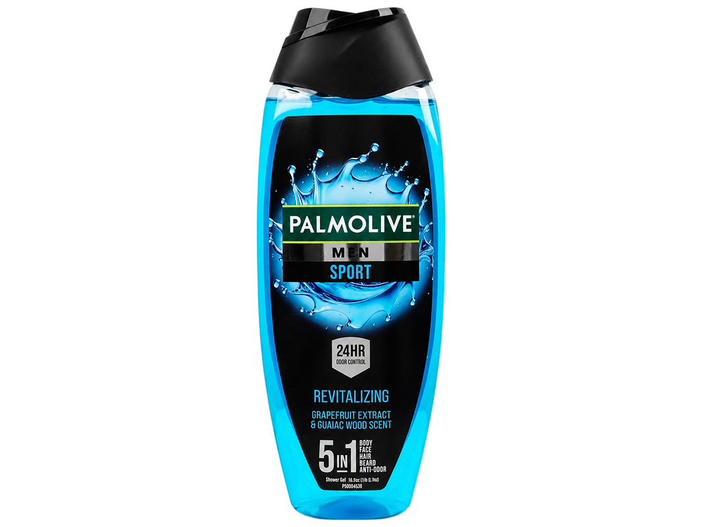 Гель для душа Palmolive Men Sport 5 в 1, грейпфрут и гваяковое дерево, 500 мл