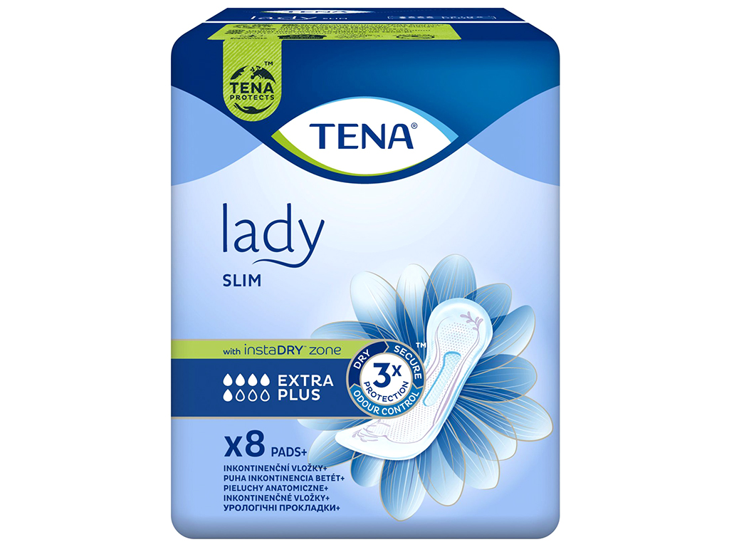 Урологічні прокладки Tena Lady Slim Extra Plus, 5капель, 8шт