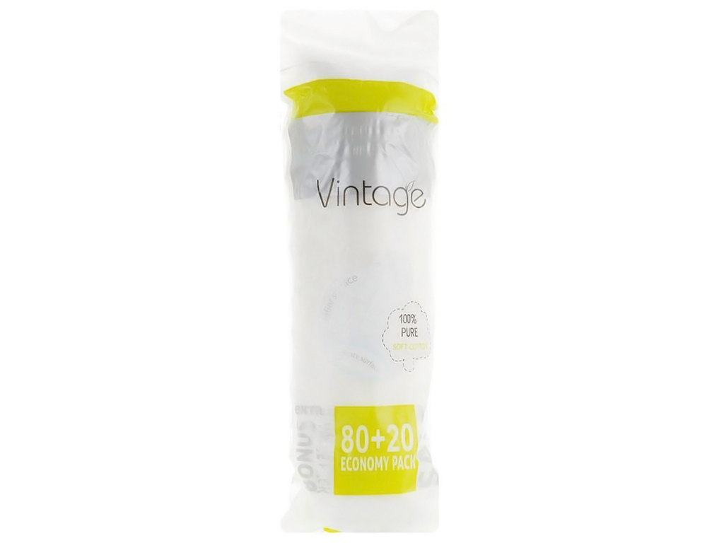 Ватные диски Vintage, 100шт