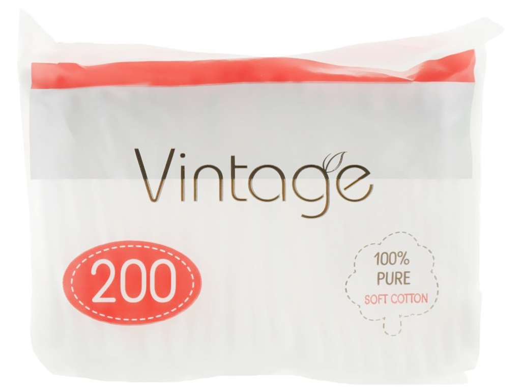 Ватні палички Vintage, 200шт