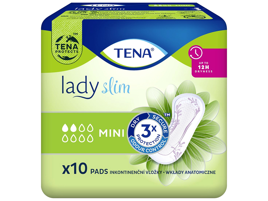 Урологічні прокладки Tena Lady Slim Mini, 2каплі, 10шт