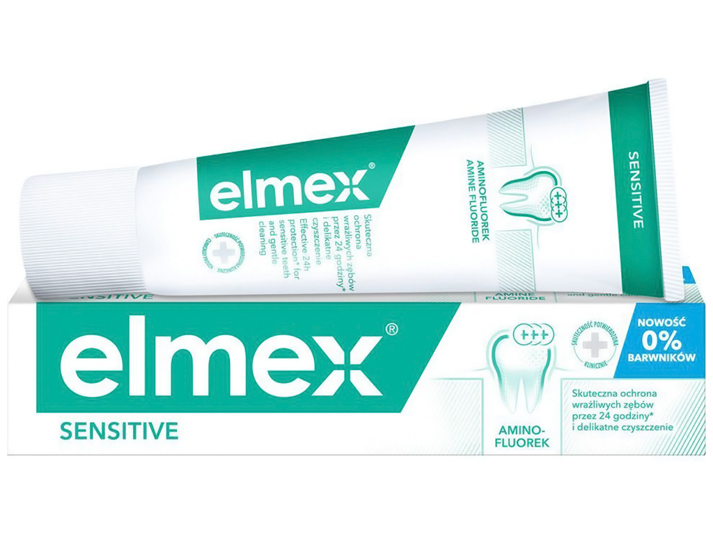 Зубна паста Colgate Elmex Sensitive з амінофторидом, 75мл