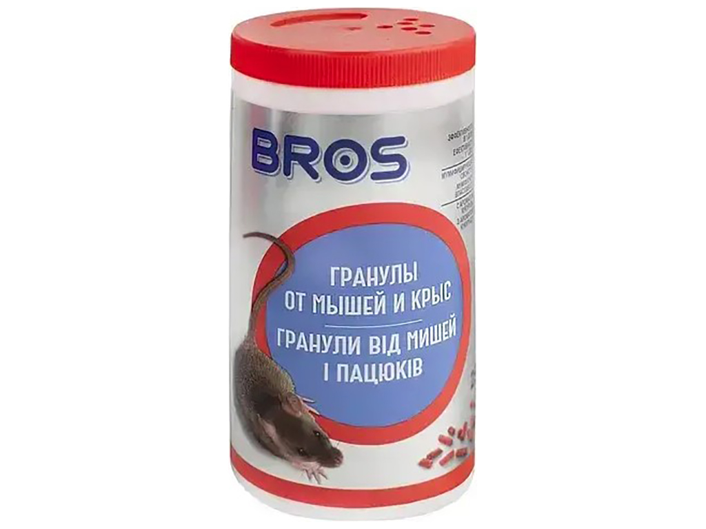 Средство родентицидное BROS гранулы от мышей и крыс 250г