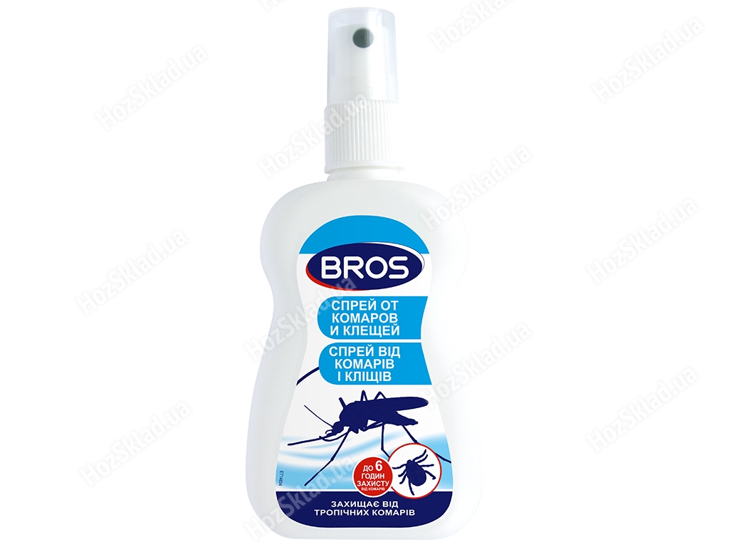 Средство репеллентное BROS спрей от комаров и клещей 50мл