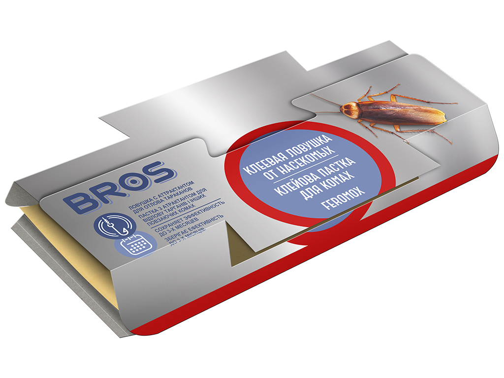 Пастка для тарганів BROS Feromox "Standart" клейка