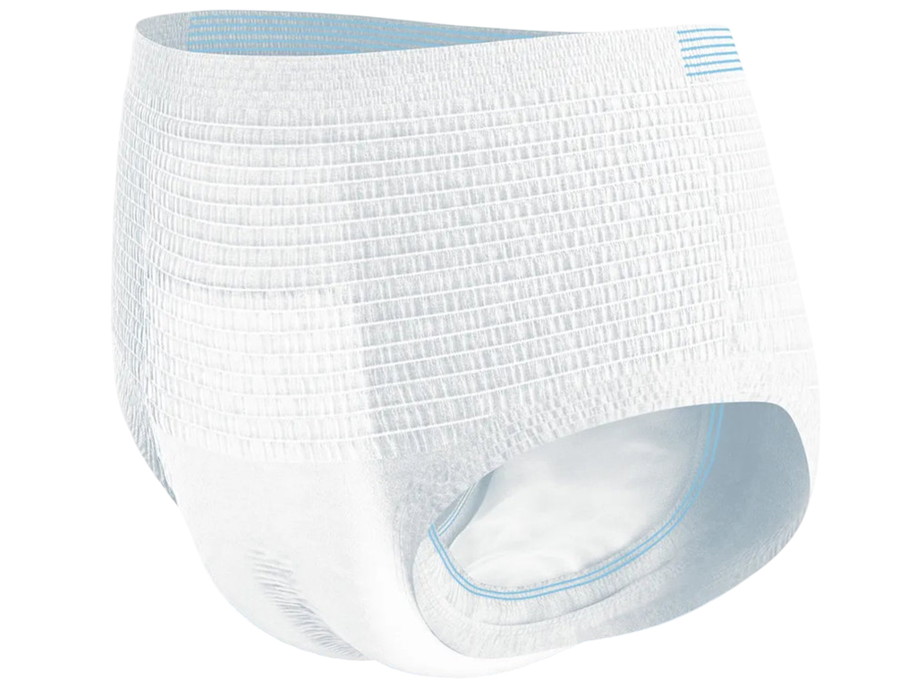 Подгузники‑трусики Tena Pants Plus, размер L, анатомическая форма, 6 капель, 100–135см, 14шт