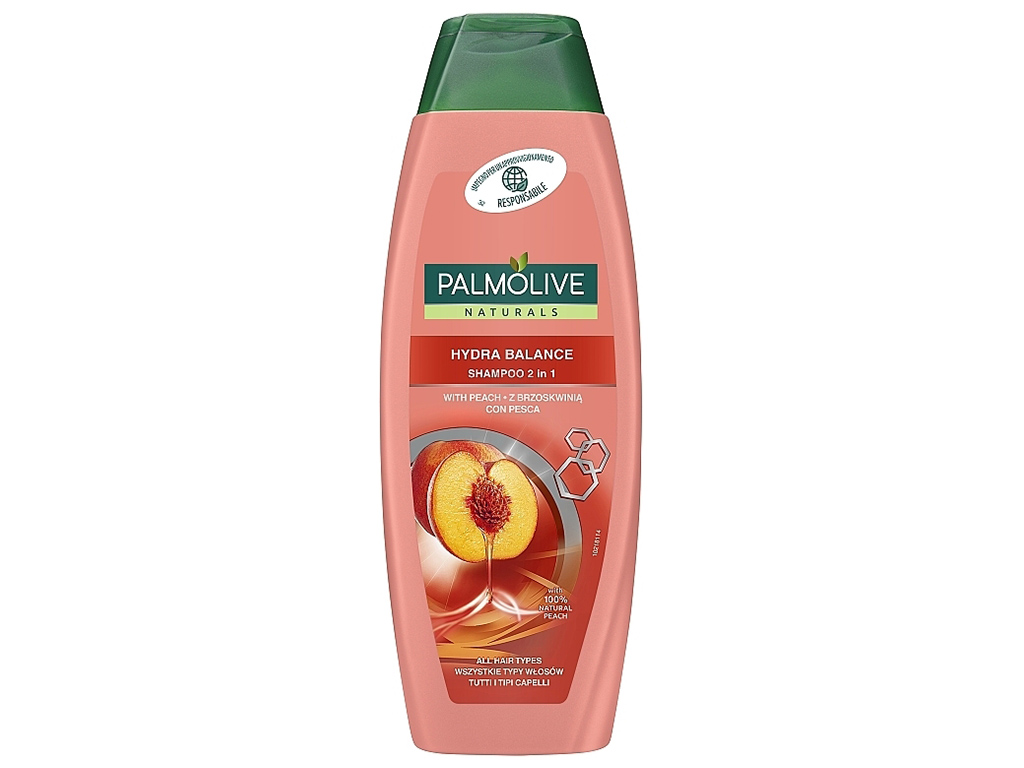 Шампунь Palmolive Naturals 2в1 З екстрактом персика, 350мл