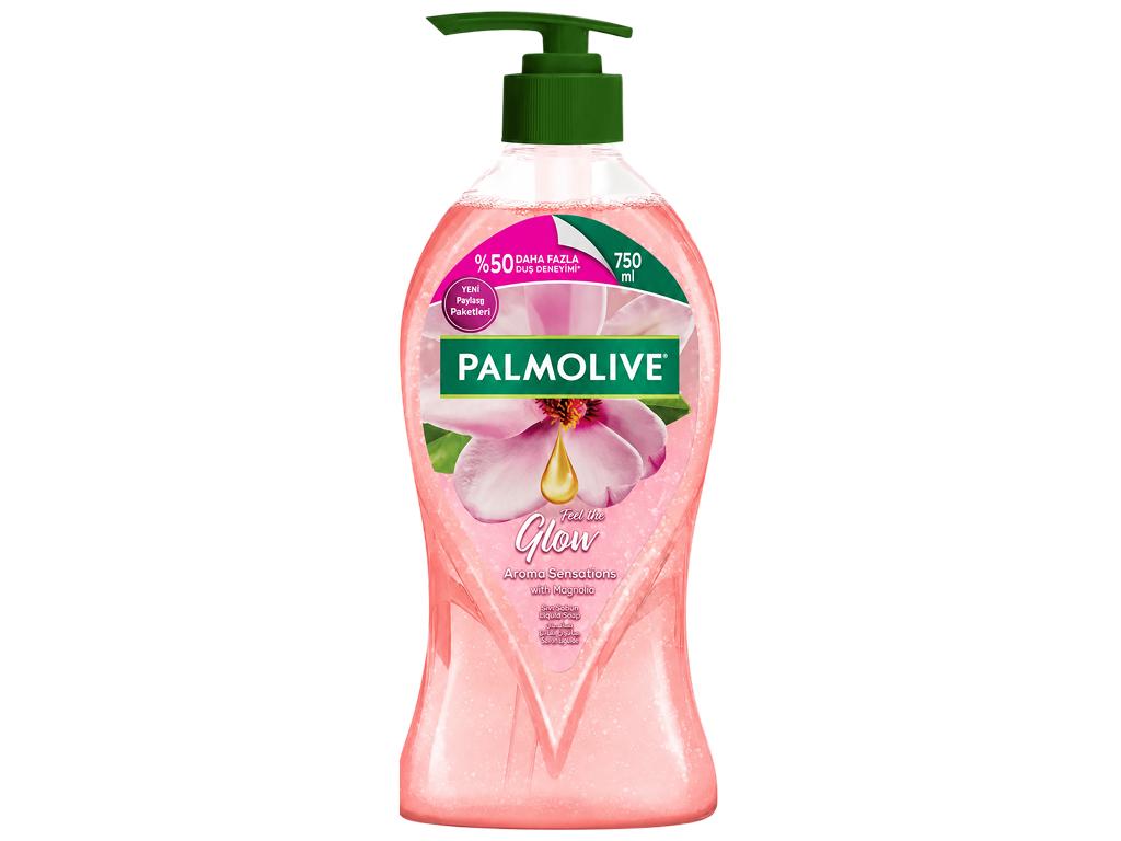 Гель для душу Palmolive Feel the Glow, сіль Мертвого моря та магнолія, 750 мл