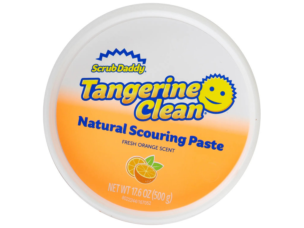 Паста чистящая Scrub Daddy Tangerine Clean, 500г, 10×9×9см