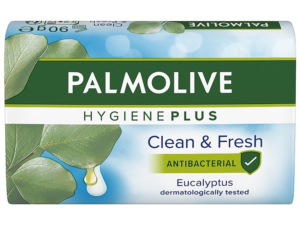 Мыло твердое Palmolive Гигиена плюс эвкалипт, 90г