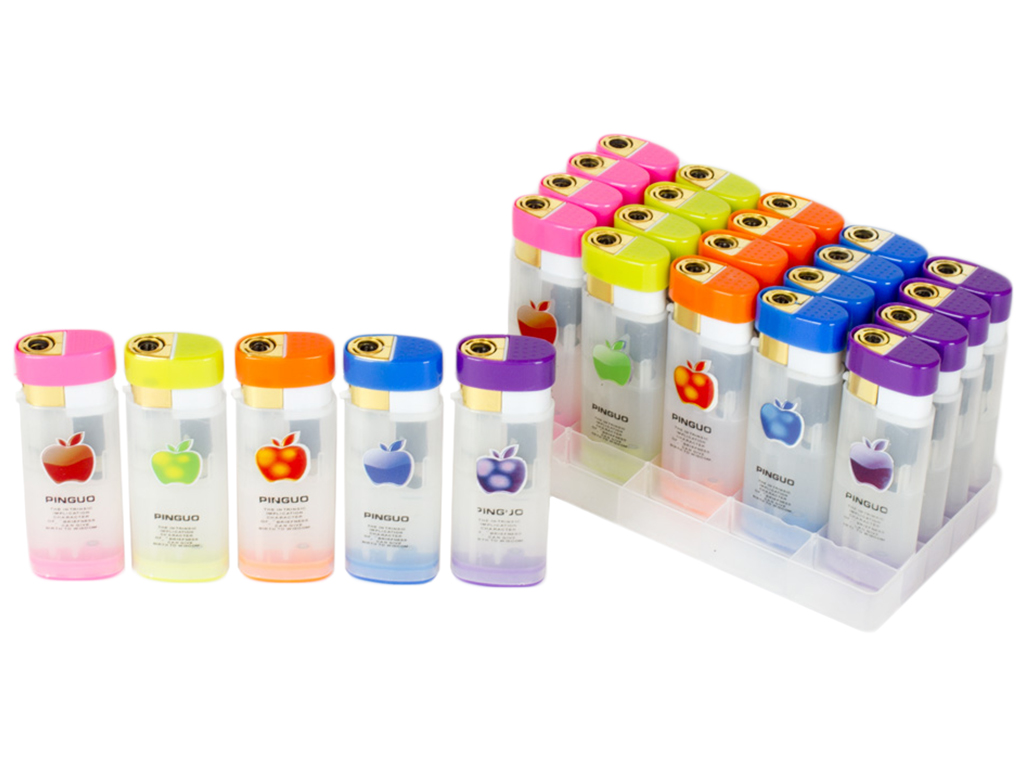 Зажигалка с турбопламенем "Apple" 7035