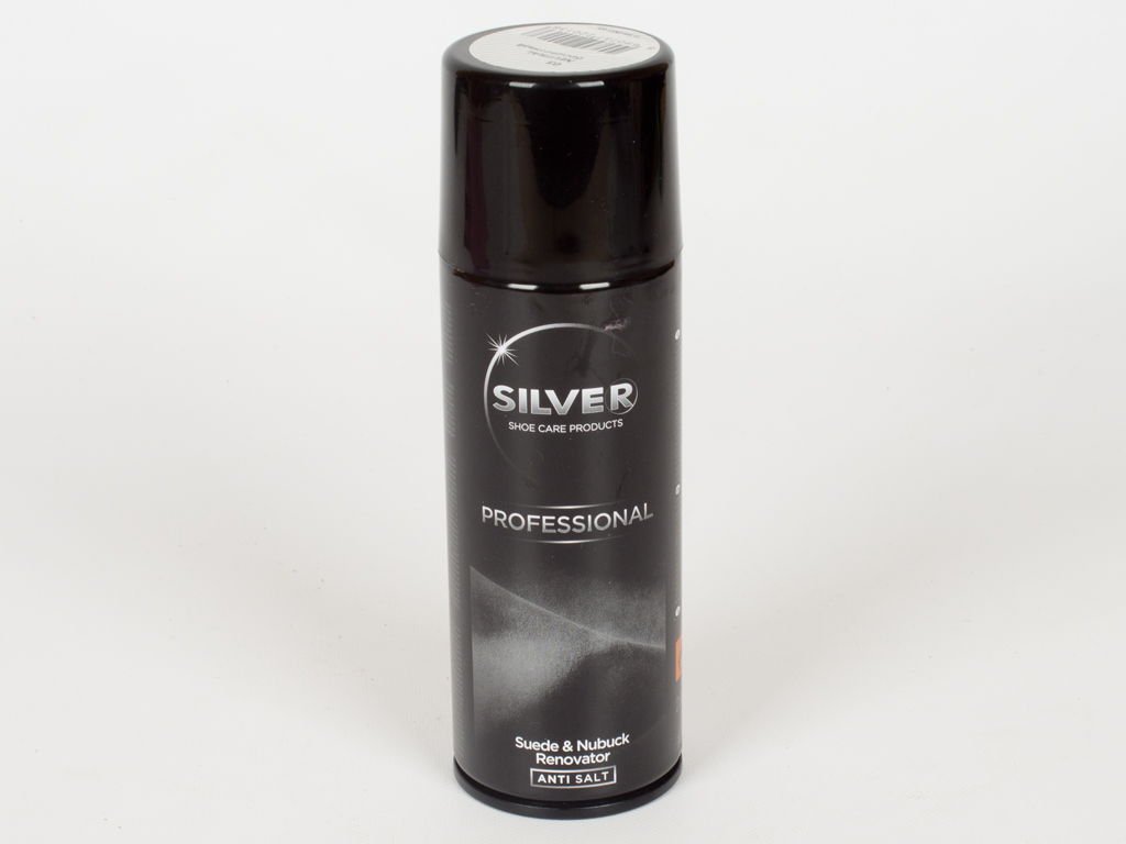Спрей-краска восстанавливающая Silver PRO для нубука и замши (натуральный цвет) 200мл