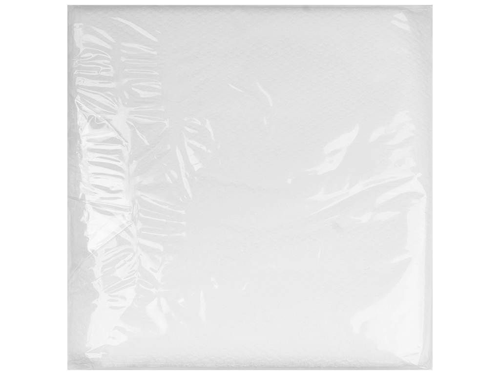 Салфетка Luxy 25х25, 1 слой, 100 шт, белая