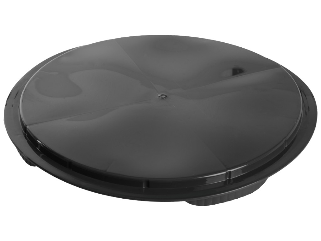 Контейнер для тортов Violet House, с крышкой, пищевой пластик, 18×26×37см, цвет антрацит