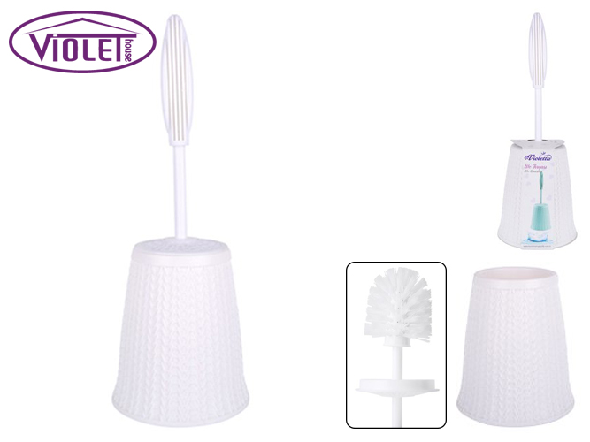 Йоржик туалетний з підставкою Violet House White 80014