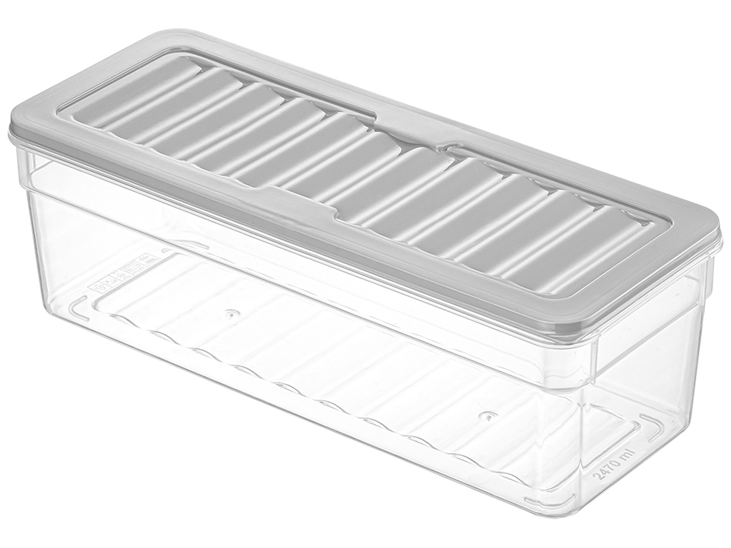 Контейнер прямокутний Idea Home 00985 Deep Fresh Box MIX, 2,47л, 8681317009850