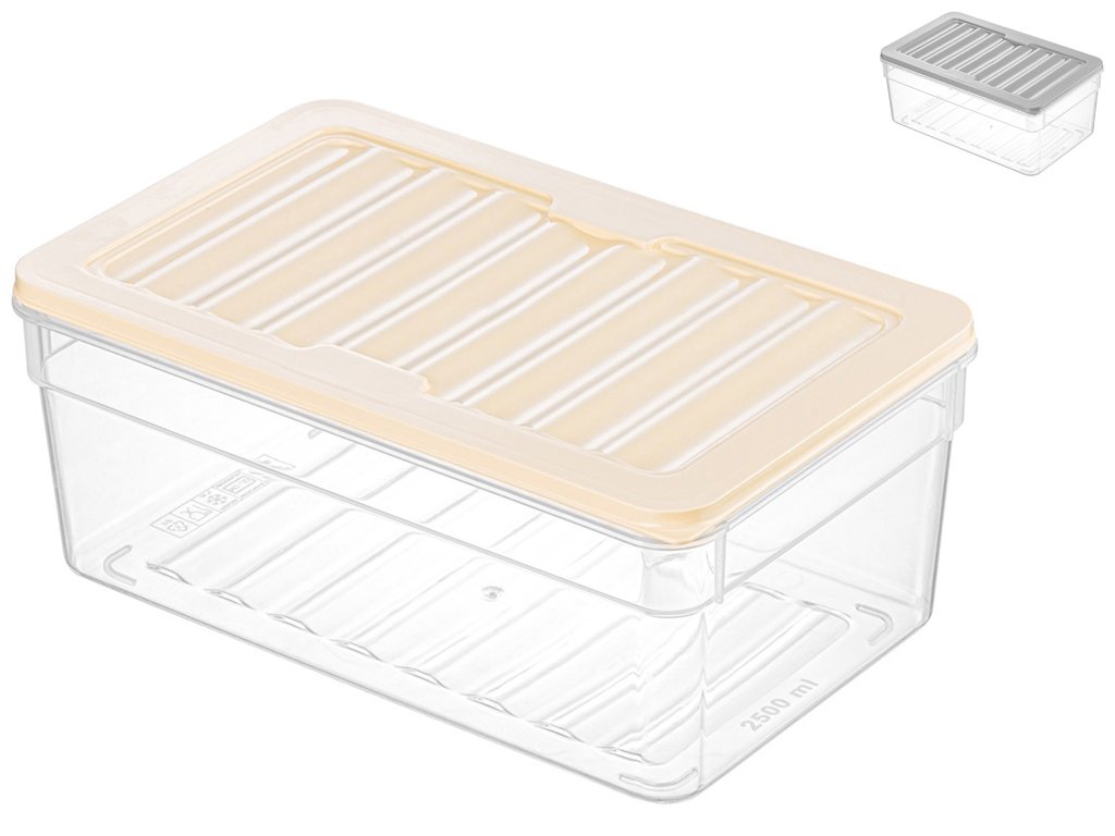 Контейнер Idea Home 00986 Deep Fresh Box MIX, 2,5л, 8681317009867