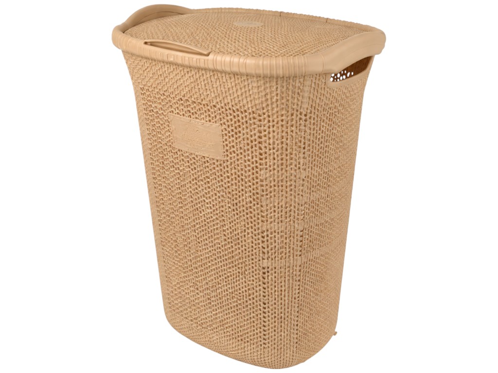 Корзина для белья Violet House Виолетта Cappuchino, 65л, 2064815100018