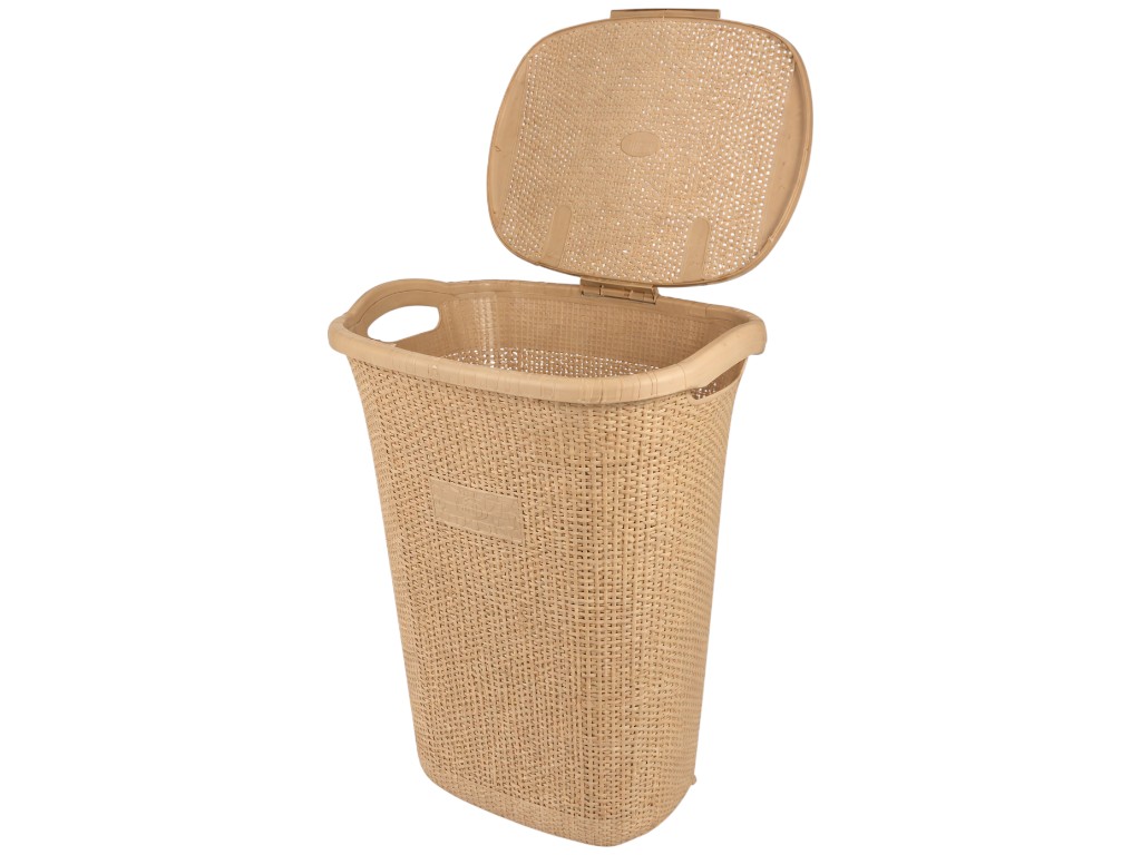 Корзина для белья Violet House Виолетта Cappuchino, 65л, 2064815100018
