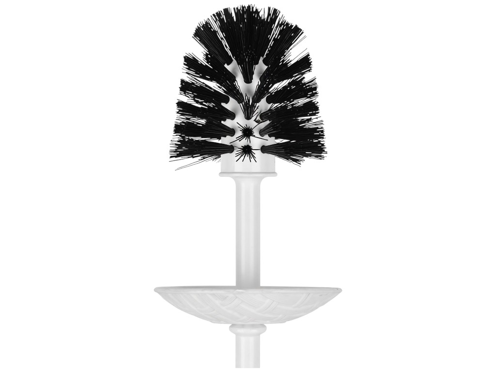 Ершик туалетный Violet House Роттанг White, 2066989680013