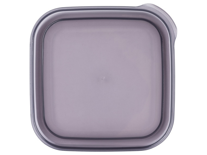 Контейнер пластиковый Violet House 0297 Transparent Black для сыпучих, 500мл, 8690068596441