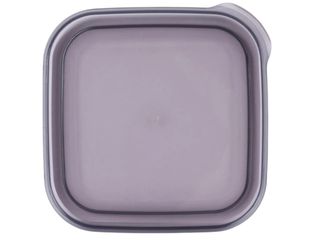 Контейнер пластиковый Violet House 0299 Transparent Black для сыпучих, 1,7л, 8690068596427