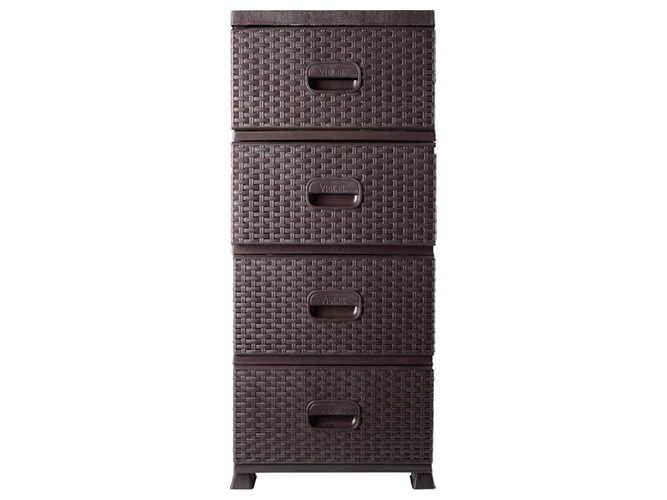 Комод Violet House Роттанг Brown, 38х45х90см, 8690068653717