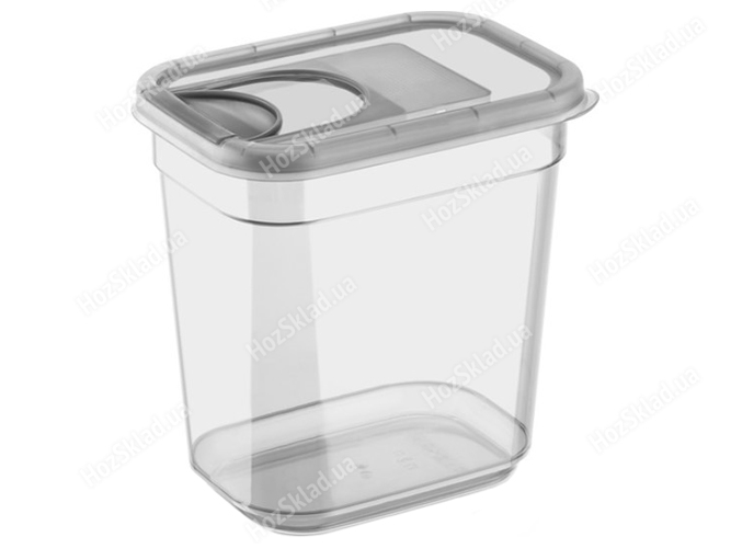 Контейнер для сипучих Violet House Transparente Black, 2л, 8690069076683
