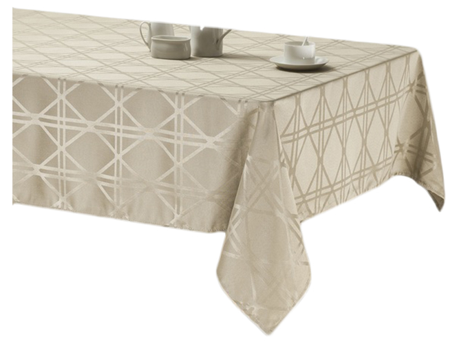 Скатерть Soho Line Beige, 140x180см, 6900069961844