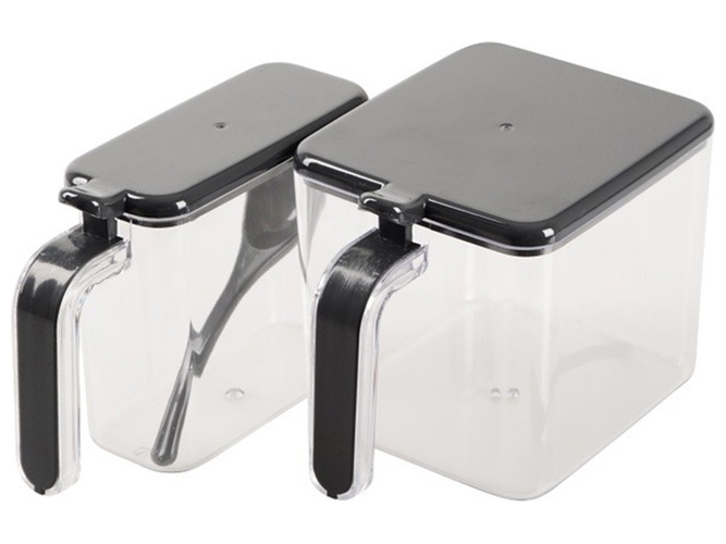 Набор для специй Violet House 0439 Spice Antr White (цена за набор 9шт) 8690069312743