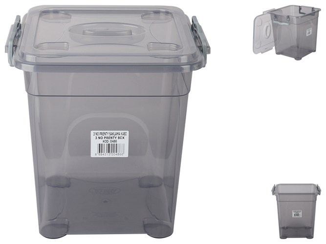 Контейнер Violet House Prenty Box Black, 11л, 8690067388108