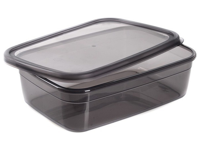 Набір контейнерів Violet House 0509 Transparent Black, 2л (ціна за набір 3шт) 8690070142681