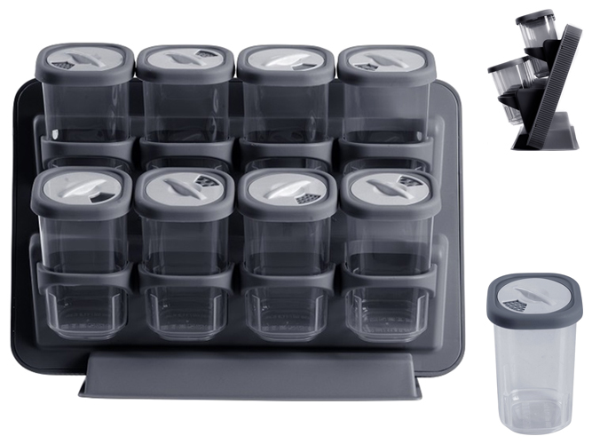 Набор спецовниц Violet House Spice Anthracite (цена за набор 8шт) 8690070226244