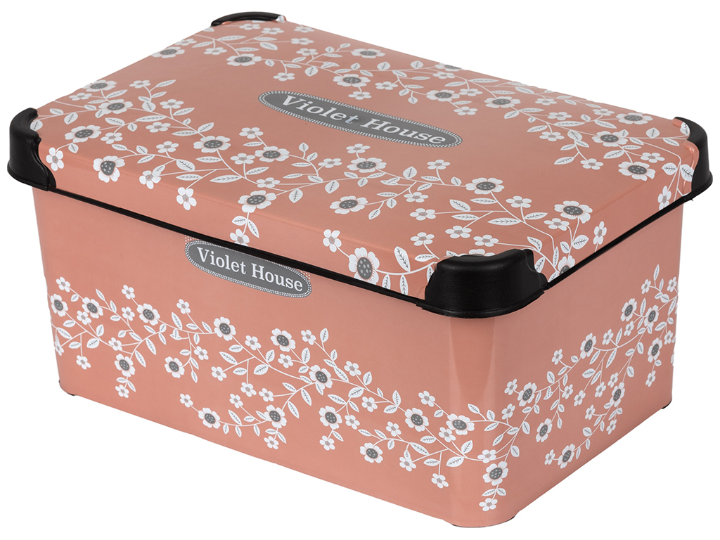 Контейнер Violet House Powder Flowers, 5л, 2068396120014