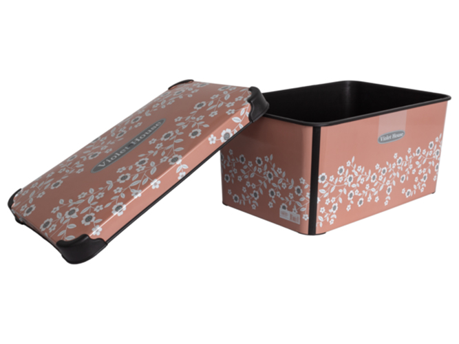 Контейнер Violet House Decor Powder Flower, 10л, 8690068326390