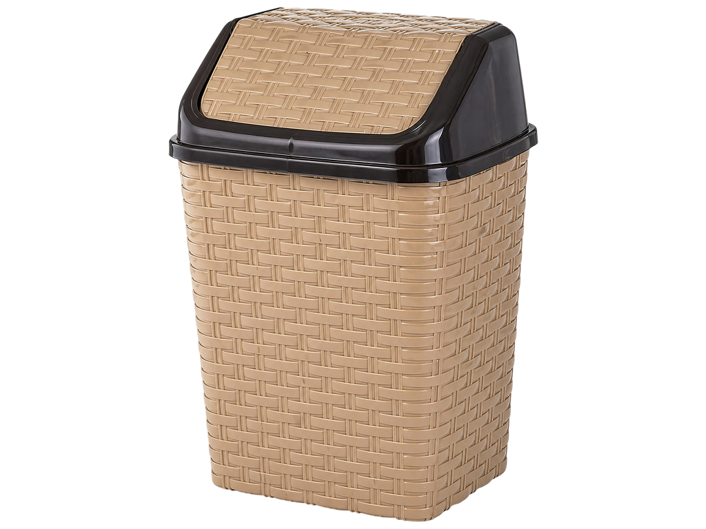Контейнер Violet House Роттанг, пластик, колір бежевий, 10л