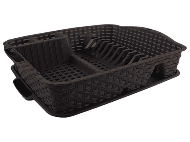 Сушарка для посуду Violet House Роттанг Brown, 48х37.5х9 см., 8690068192452