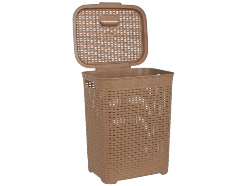 Корзина для белья Violet House Роттанг Cream, 45л, 2069313310013