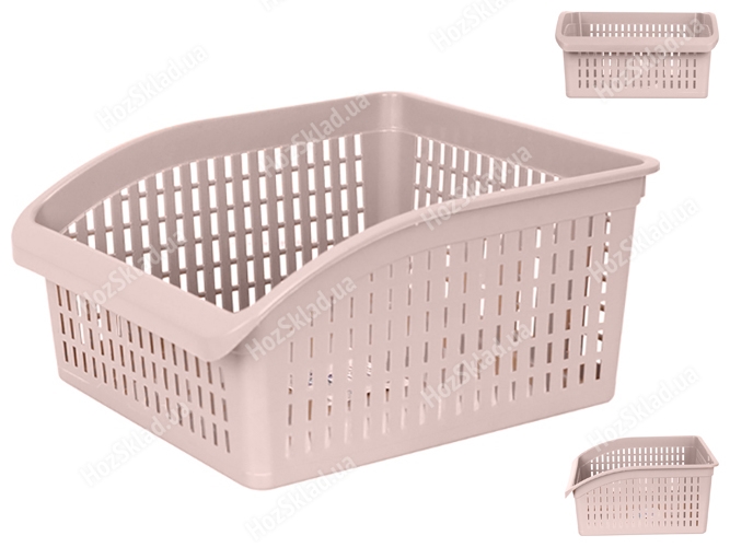 Органайзер для холодильника Violet House 0849 Powder, 25,5х28х13см 2066352570019